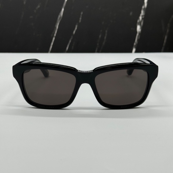 NEW BB0346S 001 BALENCIAGA BLACK SQUARE WOMEN SUNGLASSES main image 4